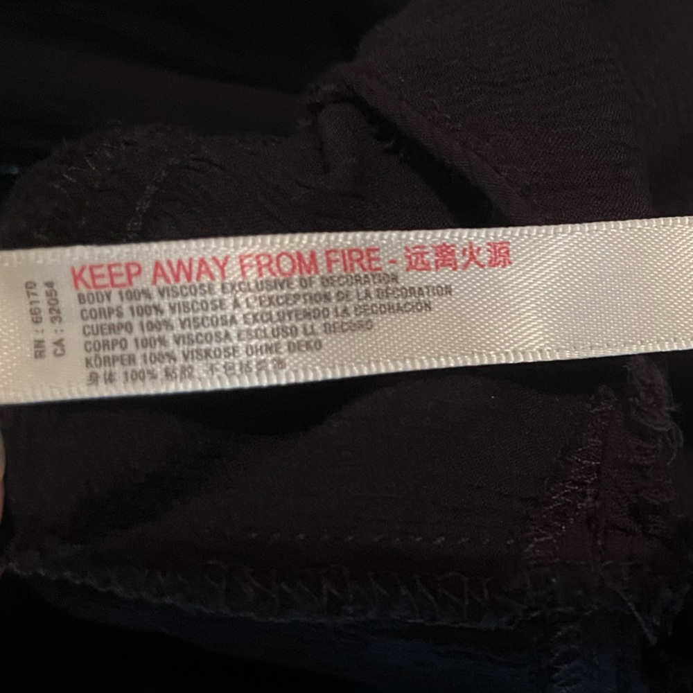 SOLD Free People | Sway With Me Trapeze Dress in Black Size Large - Picture 7 of 10